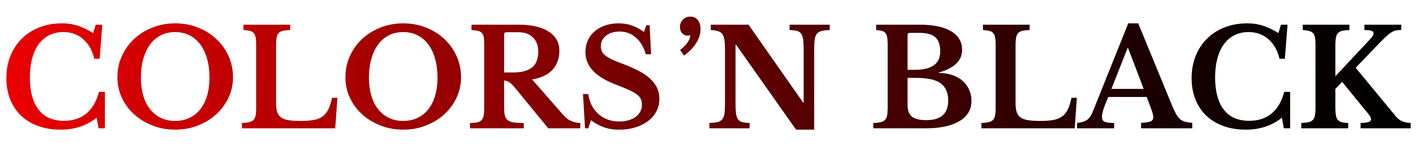 COLORS'N BLACK Logo