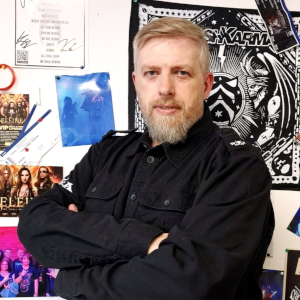 Marco Ewen, drummer of COLORS'N BLACK